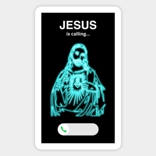 Jesus is calling ... Magnet